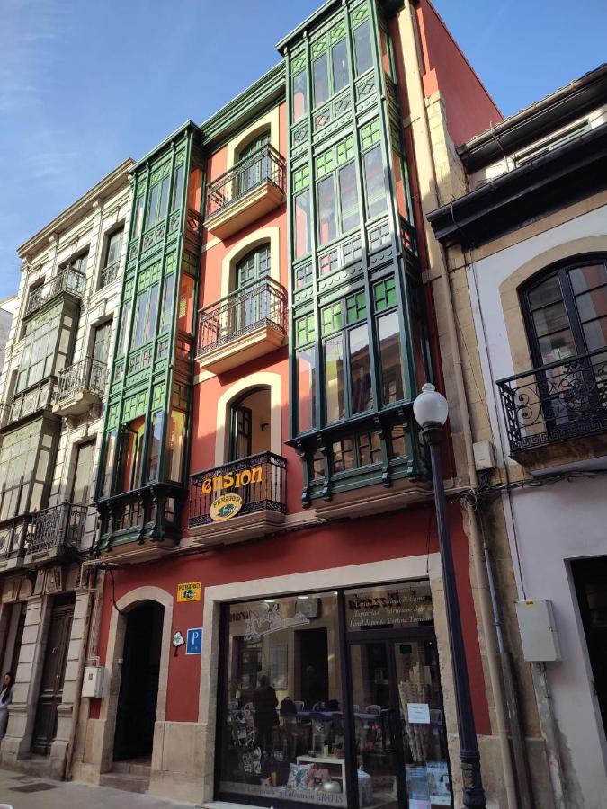 Pension La Fruta Avilés Exteriör bild